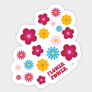 Stickers Style Spring 2023 Colorful Flower Power Sticker